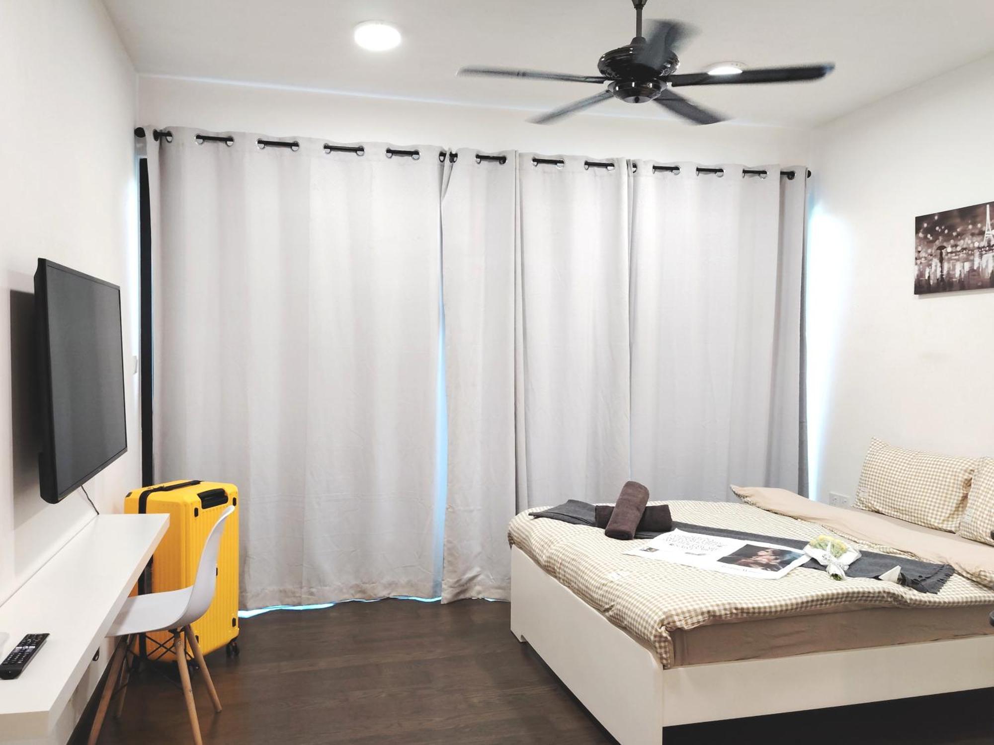 Almas Suites Poolview Netflix 100Mbps Bystay Nusajaya  Exteriör bild